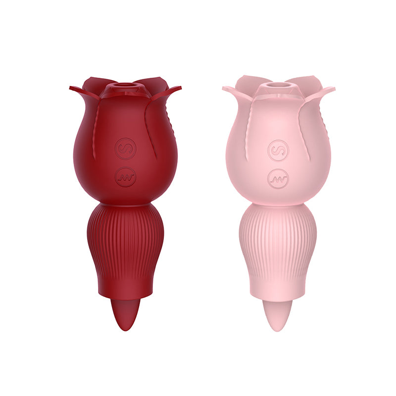 Rosette Realm - Dual-end Wand Vibrator