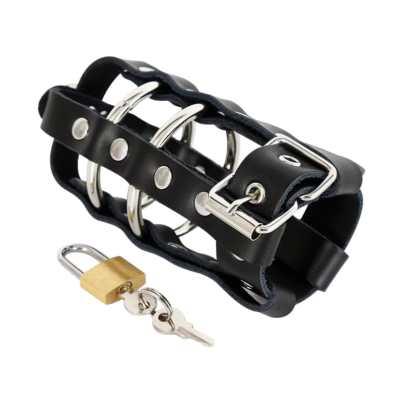 00-buy-ebon-hold-male-leather-chastity-cage-frisky-business-singapore-sex-toys
