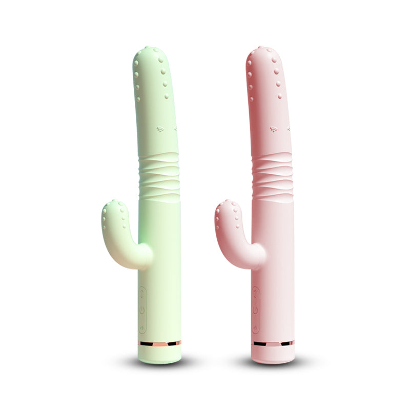 Jolly Cactus – Thrusting & Vibrating Dual Vibrator