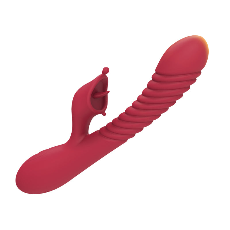Marry Mirage - Dual Vibrator with Licking Tongue
