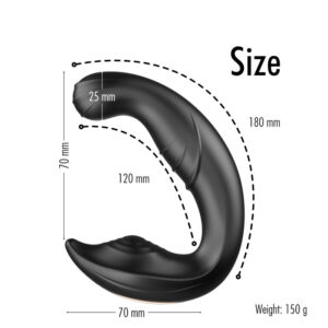 Fancy Multi-Pronged Prostate Massager | Shop Sex Toys Online With Frisky Business SG