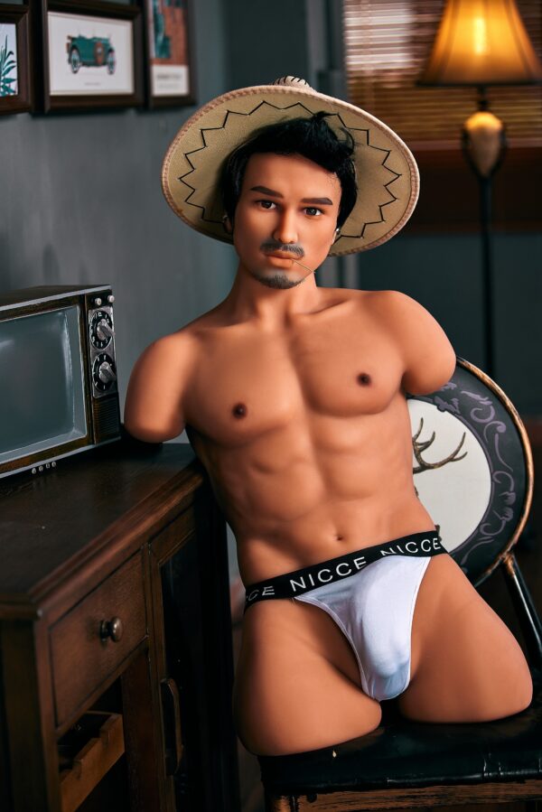 IRONTECH DOLL 100 CM TORSO TPE - Male Kelvin | Shop Sex Toys Online With Frisky Business SG