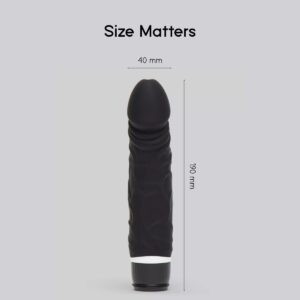 7 Inches - Realistic Dildo Vibrator - FRISKY BUSINESS SG