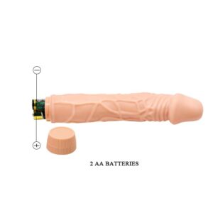 8.8 Inches - Realistic Dildo Vibrator - FRISKY BUSINESS SG