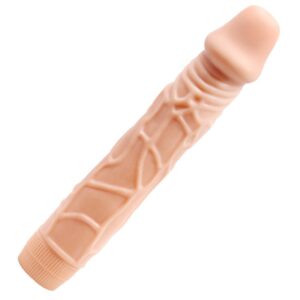 8.8 Inches - Realistic Dildo Vibrator - FRISKY BUSINESS SG