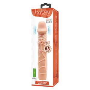 8.8 Inches - Realistic Dildo Vibrator - FRISKY BUSINESS SG