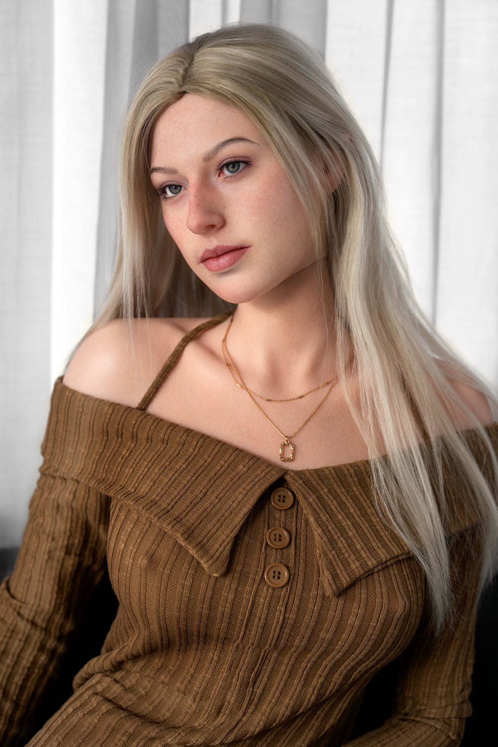 Zelex Doll 175 cm E Silicone - Evelina (Movable Jaws)