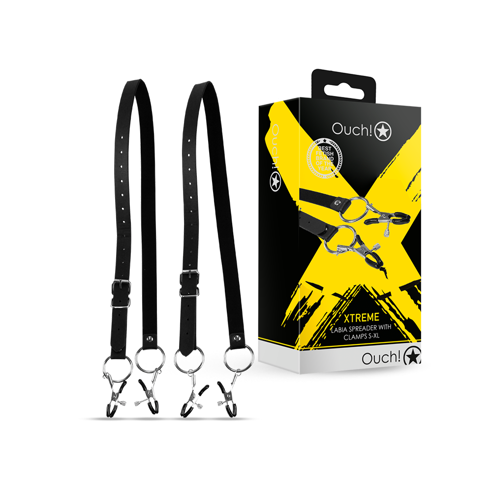 LabiaSpreaderwithClamps-Black