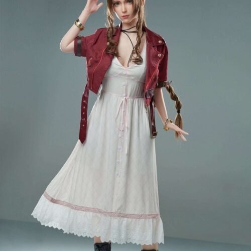 Aerith's Costume and Boots - FRISKY BUSINESS SG