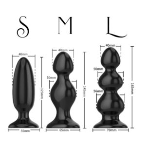 Anal Plug - Small to Huge - FRISKY BUSINESS SG