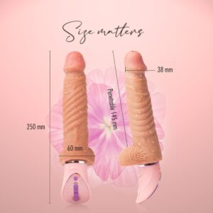 Angus - Thrusting Dildo Vibrator - FRISKY BUSINESS SG
