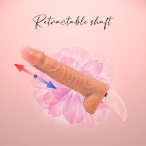 Angus - Thrusting Dildo Vibrator - FRISKY BUSINESS SG
