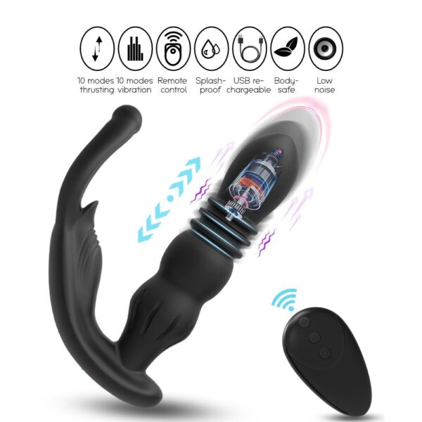 Awake - Prostate Massager with Remote Control - FRISKY BUSINESS SG