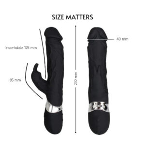 Bailey - Realistic Dual Vibrator - FRISKY BUSINESS SG