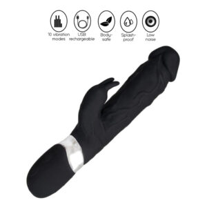 Bailey - Realistic Dual Vibrator - FRISKY BUSINESS SG