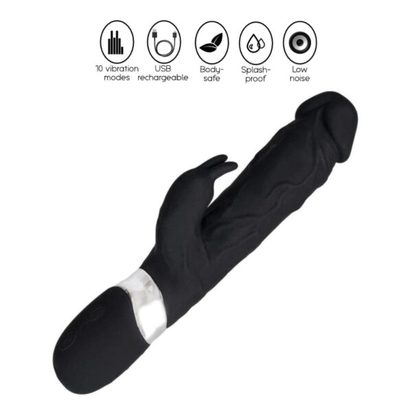 Bailey - Realistic Dual Vibrator - FRISKY BUSINESS SG
