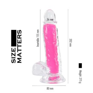 Bandit - Realistic luminous dildo - FRISKY BUSINESS SG