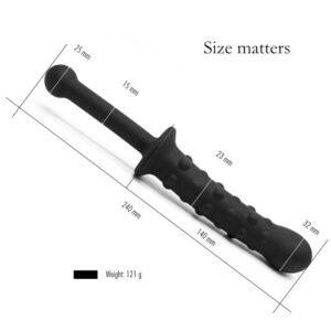Baton double ended silicone dildo - FRISKY BUSINESS SG