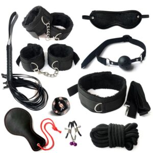 BDSM - 11pcs BDSM Starter Kit - FRISKY BUSINESS SG