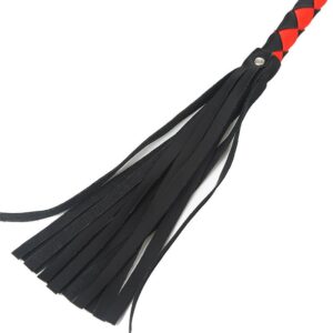 BDSM - 1.4 m Long Novelty PU Leather Whip - FRISKY BUSINESS SG