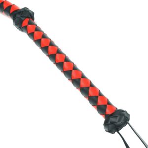 BDSM - 1.4 m Long Novelty PU Leather Whip - FRISKY BUSINESS SG