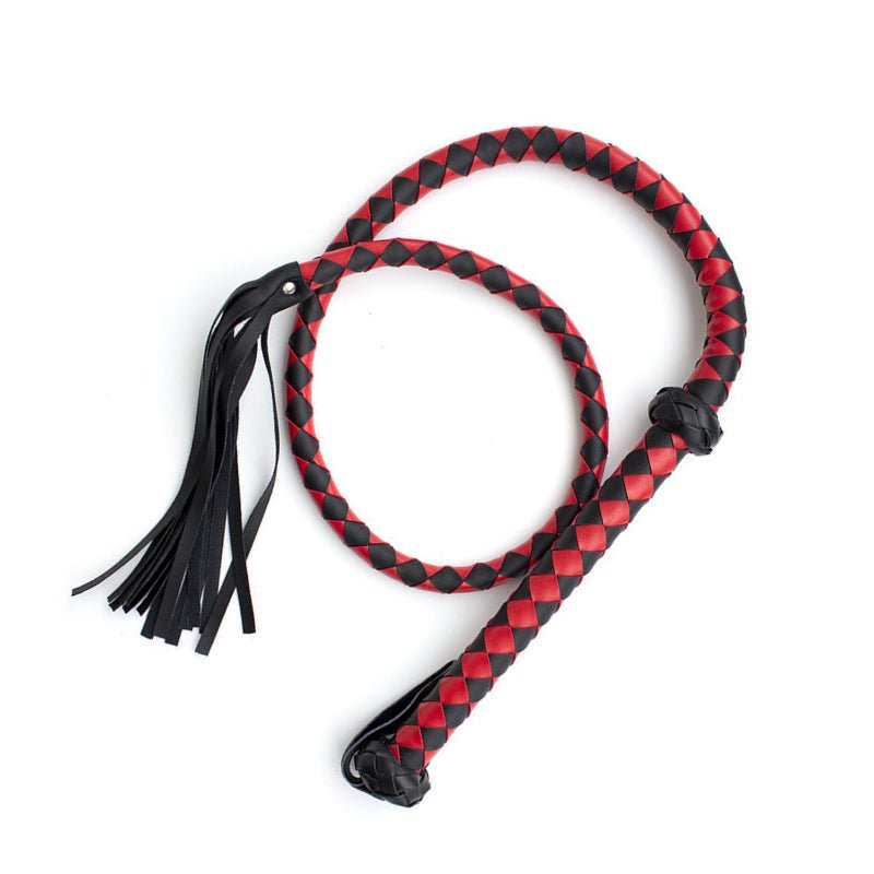 bdsm-14-m-long-novelty-pu-leather-whip-673238 BDSM - 1.4 m Long Novelty PU Leather Whip - FRISKY BUSINESS SG