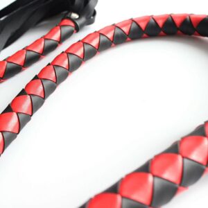 BDSM - 1.4 m Long Novelty PU Leather Whip - FRISKY BUSINESS SG