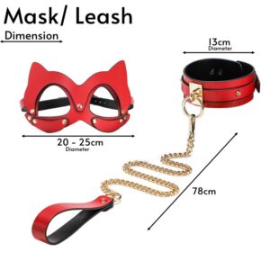 BDSM - 8 Piece Leather BDSM Set - FRISKY BUSINESS SG
