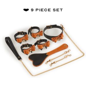BDSM - 9-piece Bow Tie Set - FRISKY BUSINESS SG