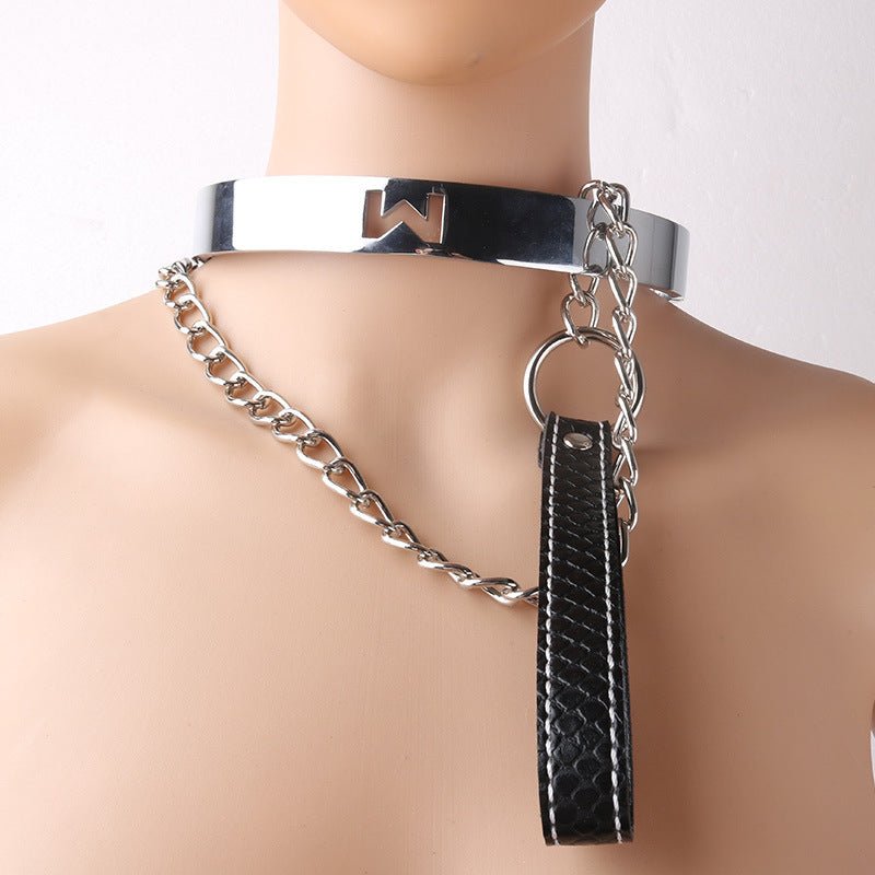 bdsm-alloy-collar-leash-646231 BDSM - Alloy Collar & Leash - FRISKY BUSINESS SG