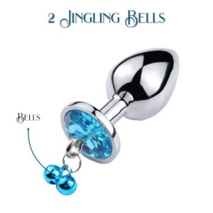 BDSM - Bell Butt Plug Leash - FRISKY BUSINESS SG