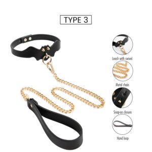 BDSM - Collar & Leash - FRISKY BUSINESS SG