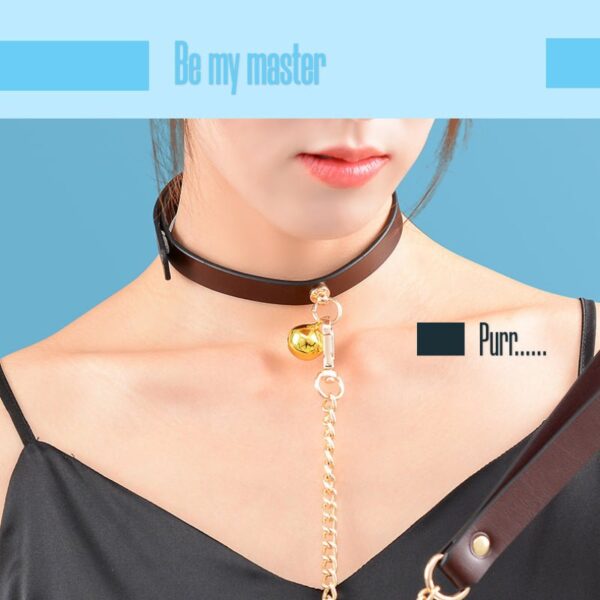BDSM - Collar & Leash - FRISKY BUSINESS SG