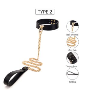 BDSM - Collar & Leash - FRISKY BUSINESS SG