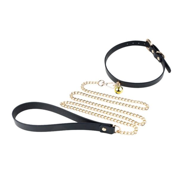 BDSM - Collar & Leash - FRISKY BUSINESS SG