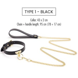 BDSM - Collar & Leash - FRISKY BUSINESS SG