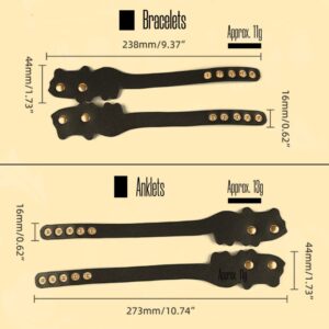 BDSM - Playful Kitten Bracelets and Anklets - FRISKY BUSINESS SG
