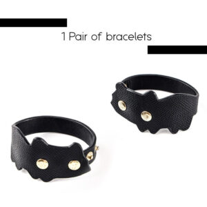 BDSM - Playful Kitten Bracelets and Anklets - FRISKY BUSINESS SG