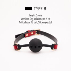 BDSM - Silicone Ball Gag - FRISKY BUSINESS SG