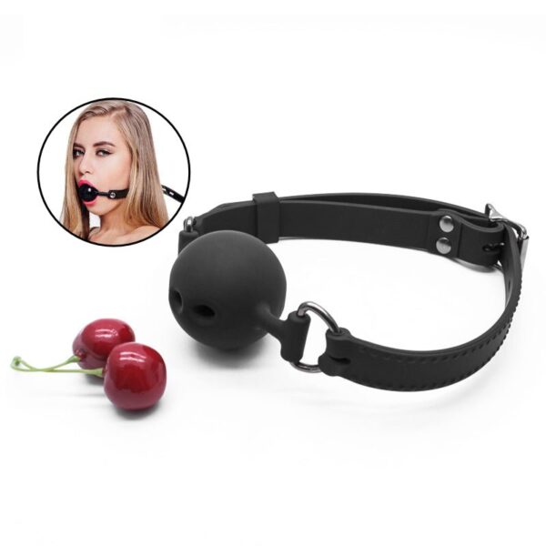 BDSM - Silicone Ball Gag - FRISKY BUSINESS SG