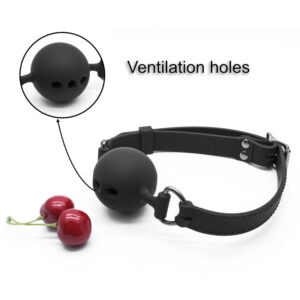 BDSM - Silicone Ball Gag - FRISKY BUSINESS SG