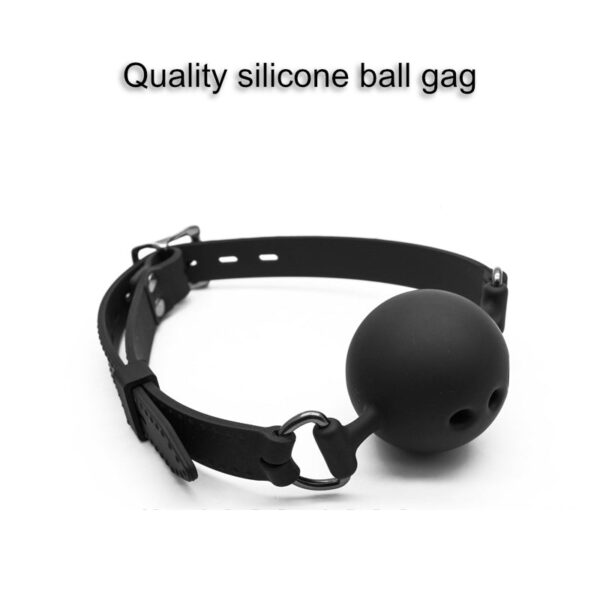 BDSM - Silicone Ball Gag - FRISKY BUSINESS SG
