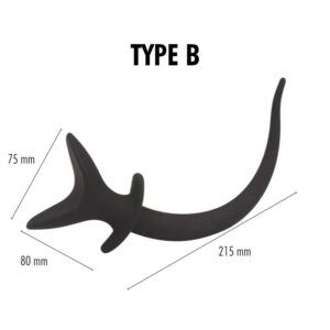 BDSM - Silicone Butt Plug Tail - FRISKY BUSINESS SG
