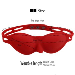 BDSM - Silicone Eye Mask - FRISKY BUSINESS SG
