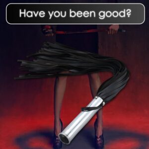 BDSM - Whip with Butt Plug - FRISKY BUSINESS SG