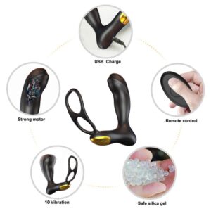 Beckie - Powerful Dual Motor Prostate Massager - FRISKY BUSINESS SG