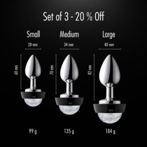 Becon - Flashing Steel Plug - FRISKY BUSINESS SG