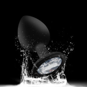 Black Silicone Butt Plug - FRISKY BUSINESS SG