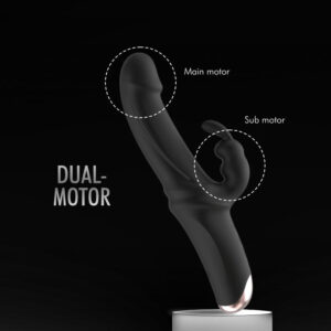 Blissful Duo Delight - Dual Motor Powerful Vibrator - FRISKY BUSINESS SG