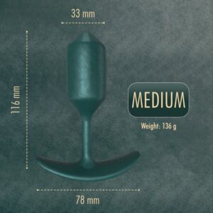 Bootylicious - Weighted Silicone Anal Plug - FRISKY BUSINESS SG